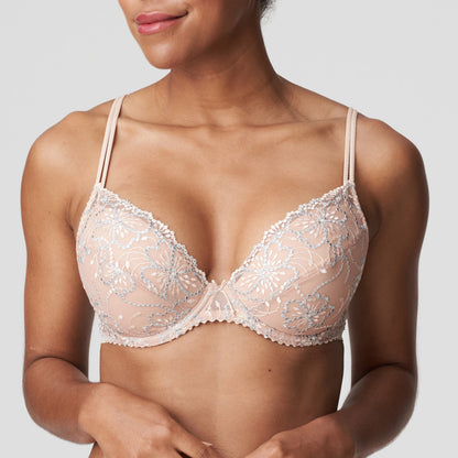 Marie Jo Jane Push-up Bra with Removeable Pads in Pale Peach
