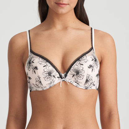 Marie Jo Noorah Push Up Bra in Black Blush