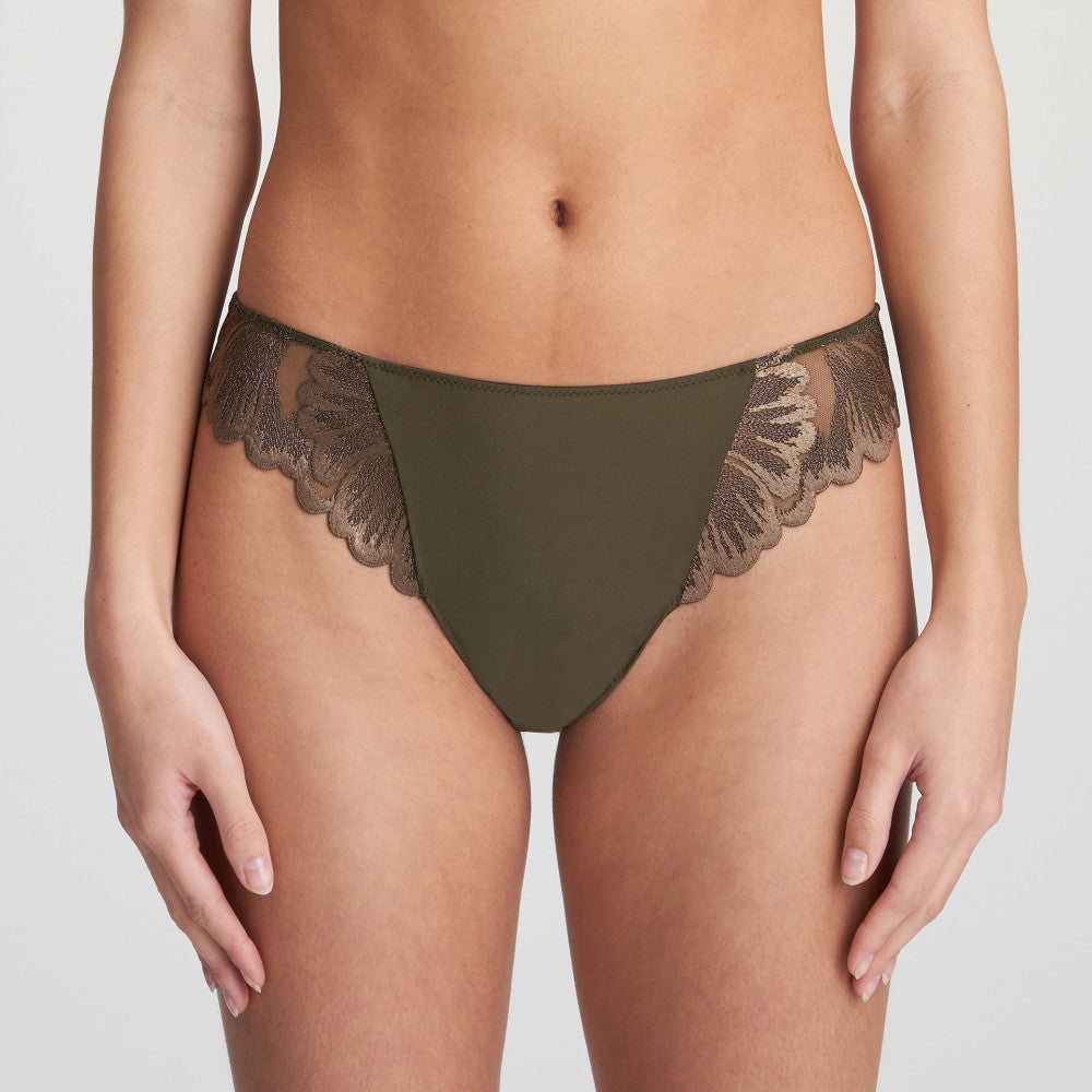 Marie Jo Phoebe Thong in Olive Green