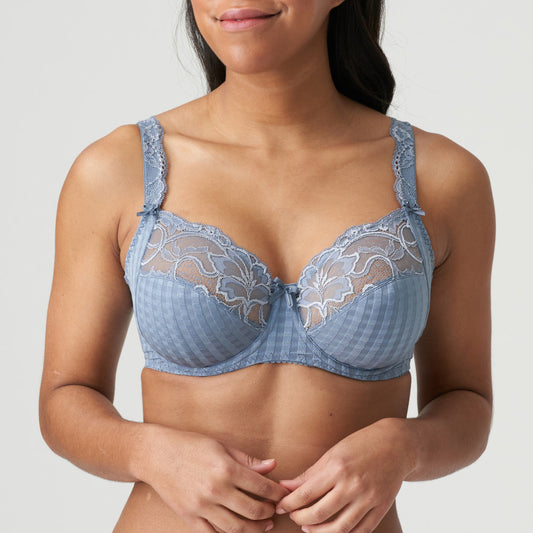 Primadonna Madison Full Cup Wire Bra in Atlantic Blue 34C