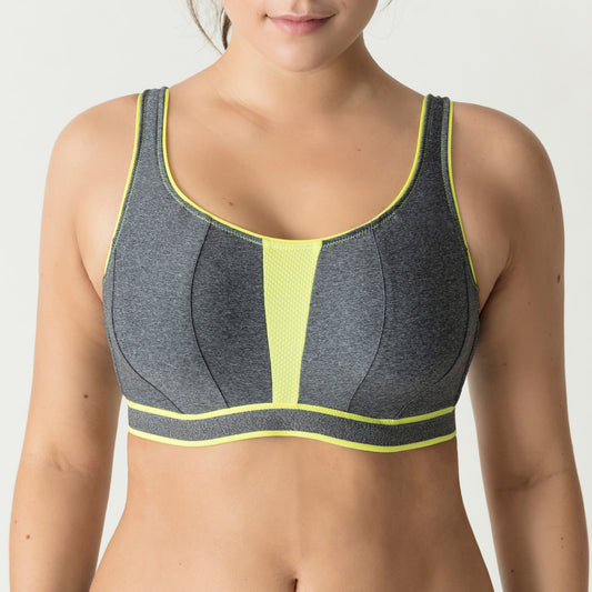 Prima Donna Sports Bra Underwired The Sweater in Cosmic Grey 32F
