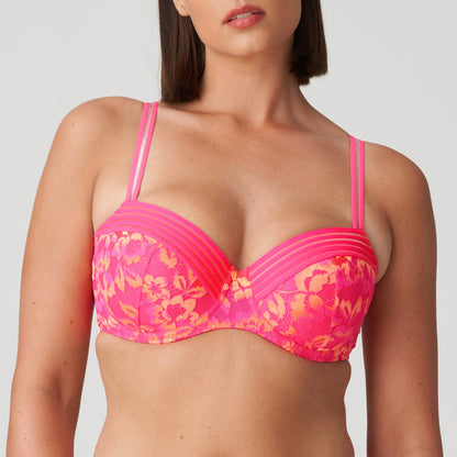PrimaDonna Twist VERAO padded balcony bra in L.A. Pink