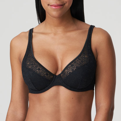 Primadonna Twist Epirus Triangle Bra in Black