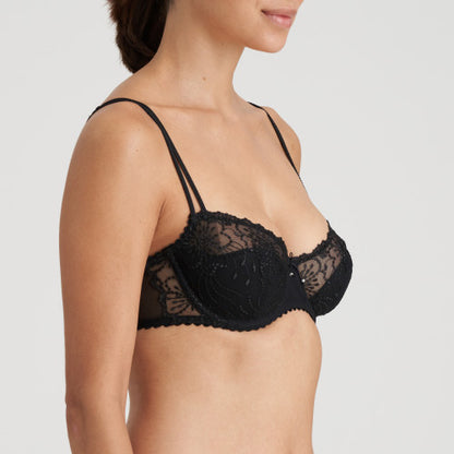 Marie Jo Jane Half Padded Balcony Bra in Black