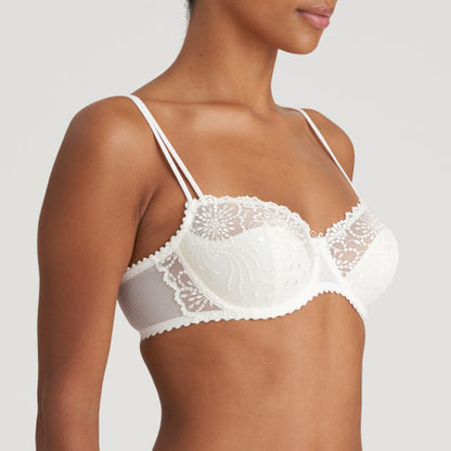Marie Jane Half Padded Balcony Bra Natural