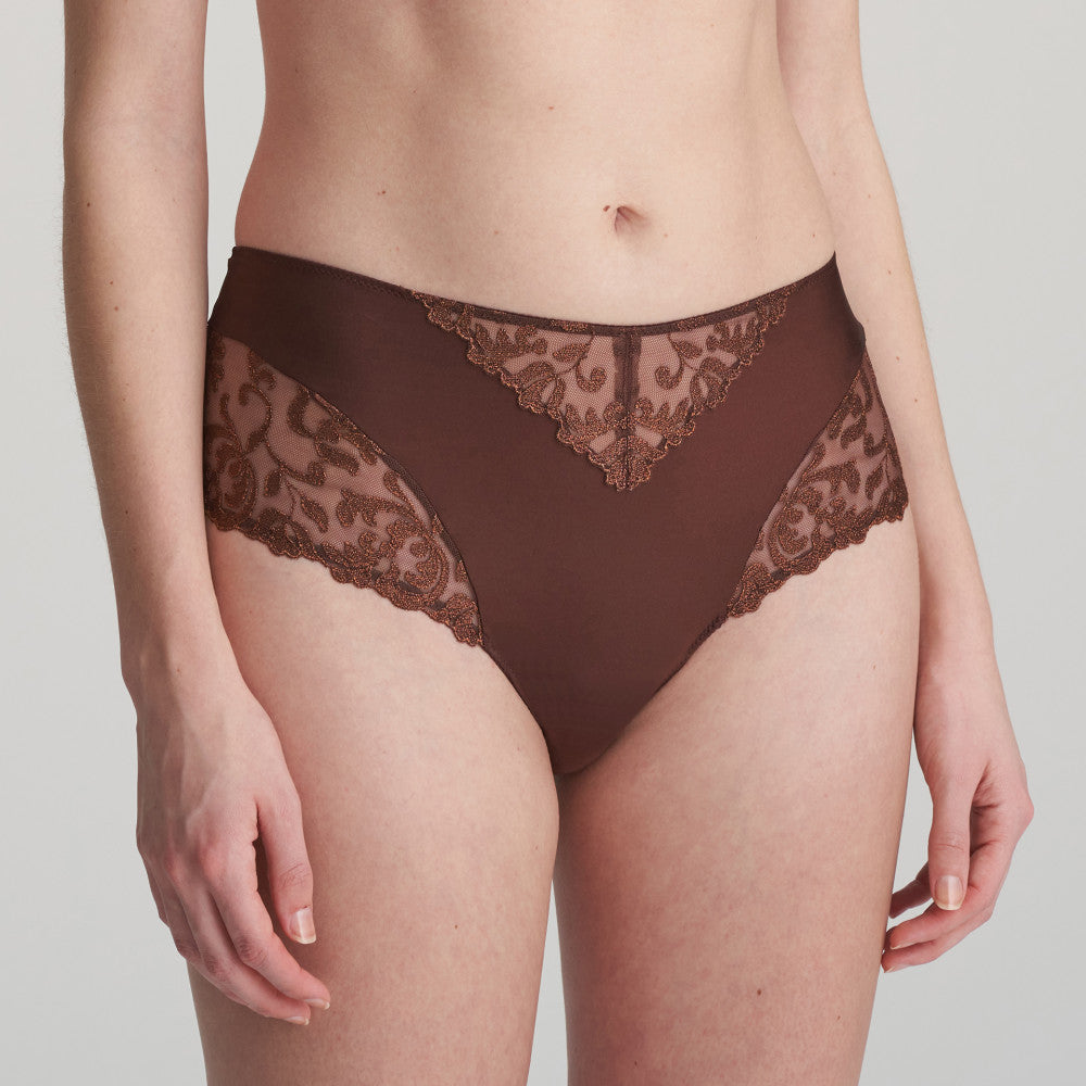 Marie Jo Serena Full Briefs in Chestnut