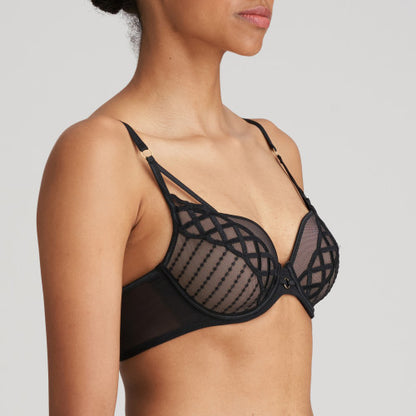 Marie Jo Jhana Padded Bra Heartshape in Black