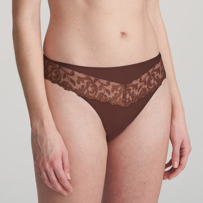 Marie Jo Serena Thong in Chestnut
