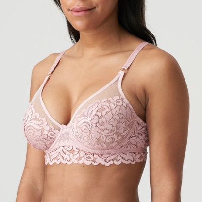 Marie Jo Elis Longline Bra in Vintage Pink
