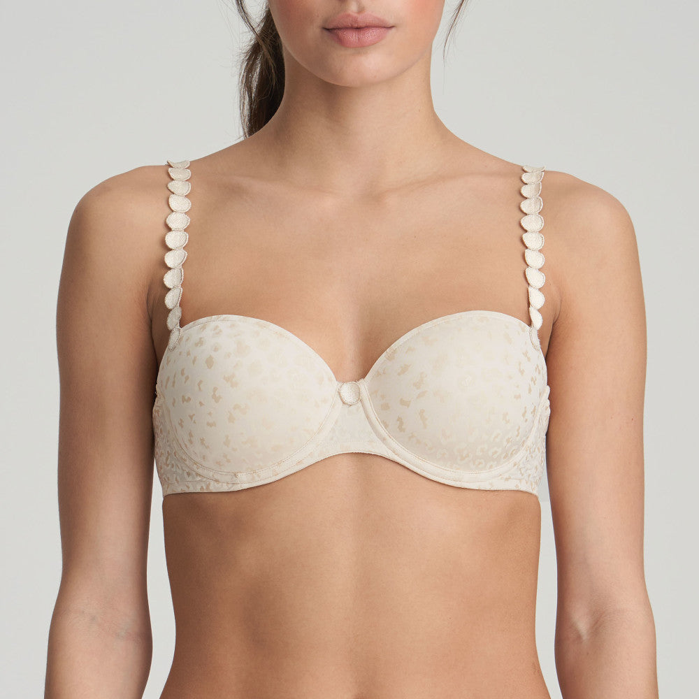 Marie Jo L'aventure Tom Padded Bra - Balcony in Pearled Ivory