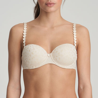 Marie Jo L'aventure Tom Padded Bra - Balcony in Pearled Ivory