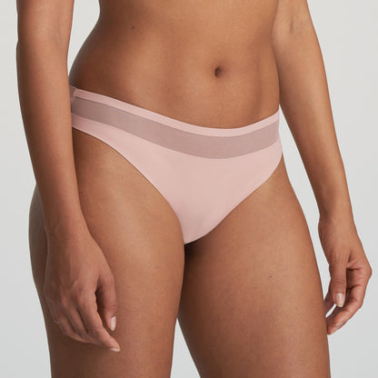 Marie Jo Louie Thong in Powder Rose