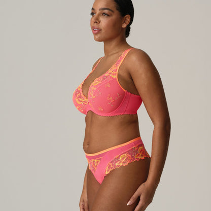 PrimaDonna DEVDAHA half padded plunge bra in tropicana