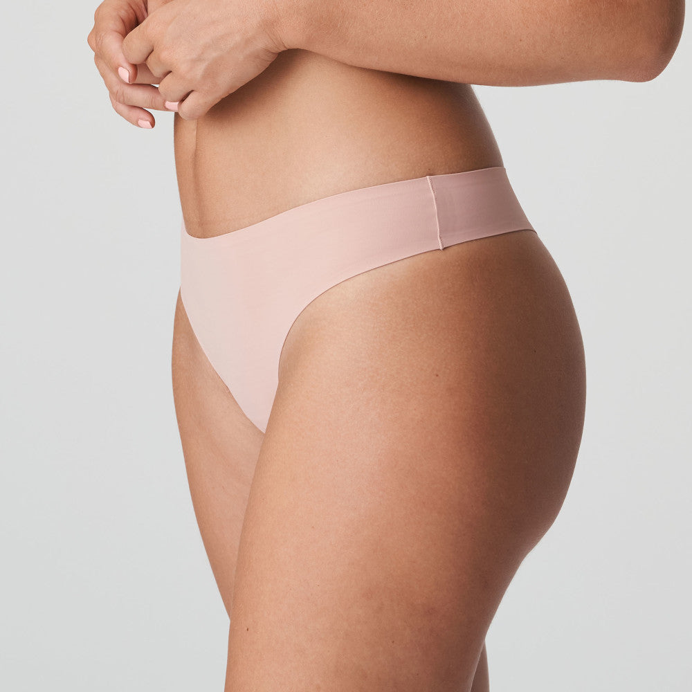 Primadonna Figuras Thong in Powder Rose