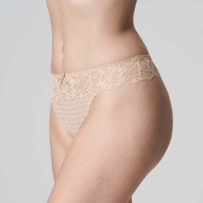 Primadonna Madison Thong in Caffe Latte
