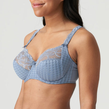 Primadonna Madison Full Cup Wire Bra in Atlantic Blue 34C