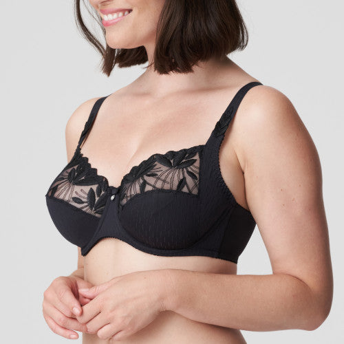 Primadonna Orlando Full Cup Wire Bra in Charcoal B - H