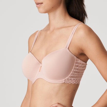 Primadonna Twist East End Padded Bra Balcony in Powder Rose