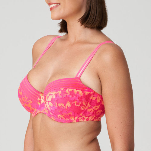 PrimaDonna Twist VERAO padded balcony bra in L.A. Pink