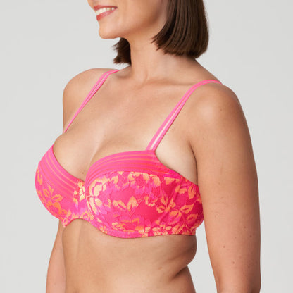 PrimaDonna Twist VERAO padded balcony bra in L.A. Pink