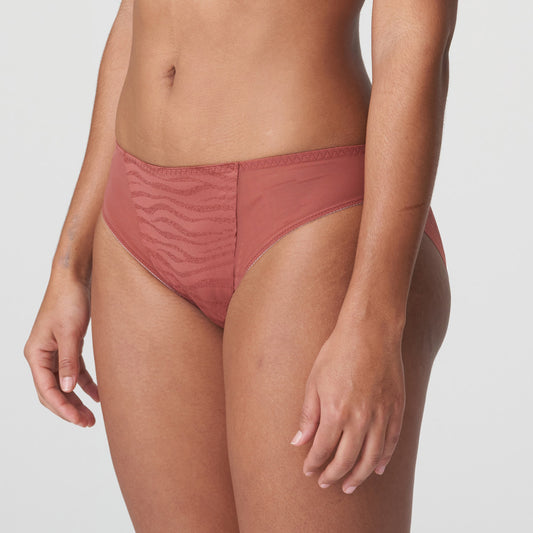 Primadonna Twist Rio Briefs in Pink Brandy
