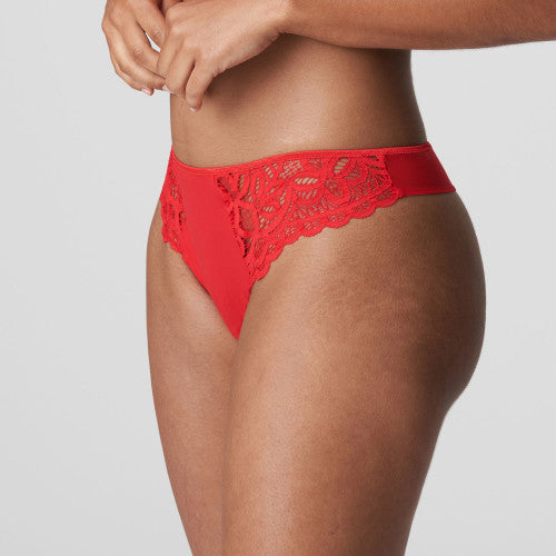 Primadonna Twist First Night Thong in Pomme D Amour