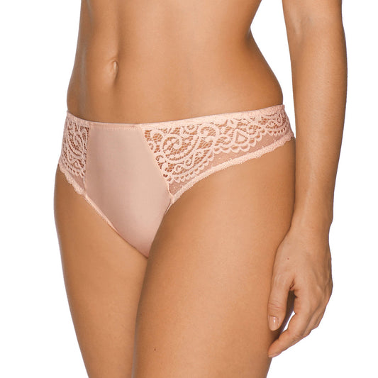Primadonna Twist I Do Thong in Silky Tan