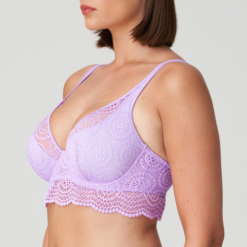 PrimaDonna Twist PETIT PARIS bralette in Lavender Cream
