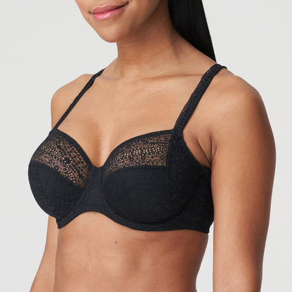 Primadonna Twist Epirus Full Cup Wire Bra in Black