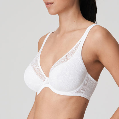 Primadonna Twist Epirus Triangle Bra in White