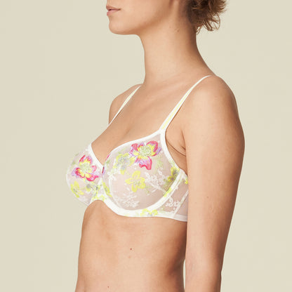 Marie Jo Amber Full Cup Wire Bra in Yellow Tonic 32D