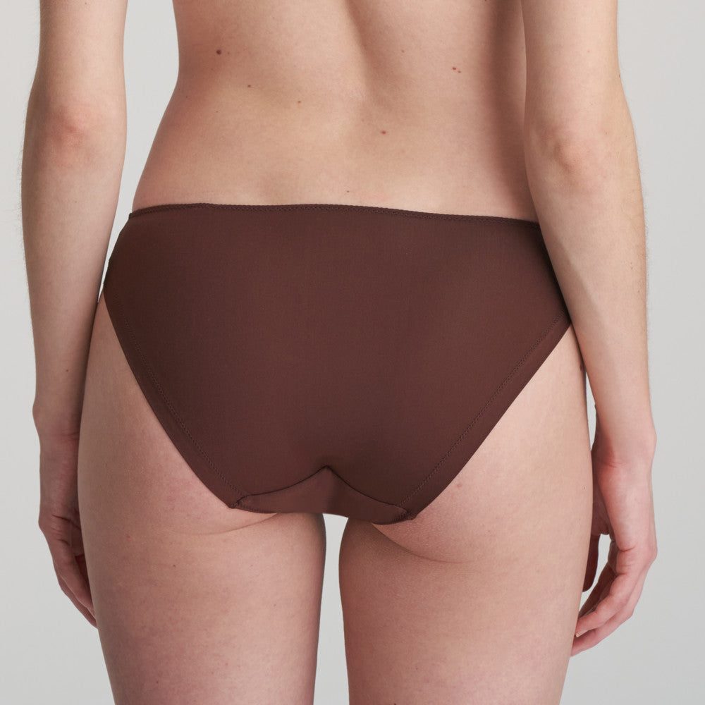 Marie Jo Serena Rio Briefs in Chestnut
