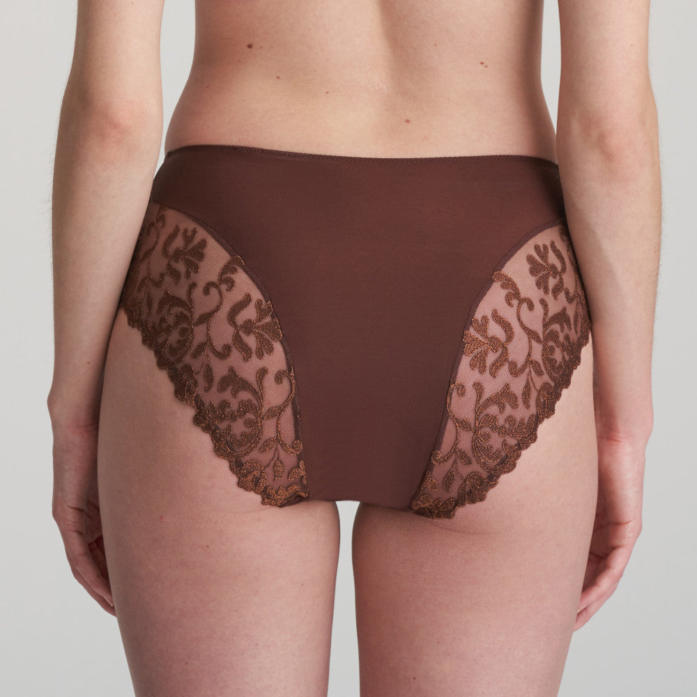 Marie Jo Serena Full Briefs in Chestnut