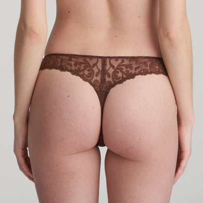 Marie Jo Serena Thong in Chestnut