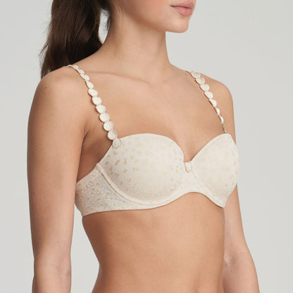 Marie Jo L'aventure Tom Padded Bra - Balcony in Pearled Ivory