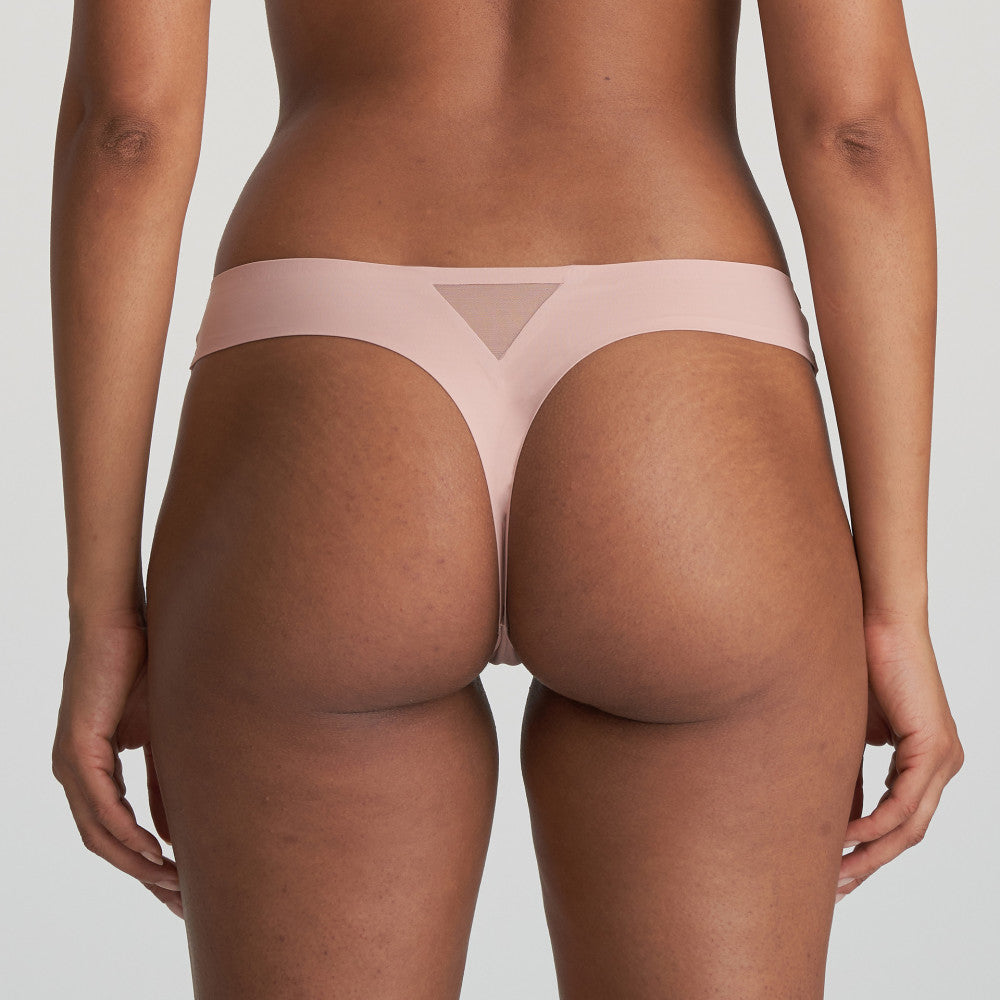 Marie Jo Louie Thong in Powder Rose