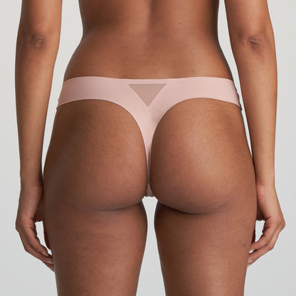 Marie Jo Louie Thong in Powder Rose