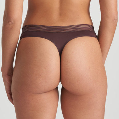 RICHARD aubergine thong