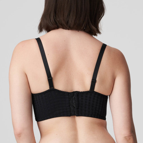 Primadonna Madison Plunge Bra longline in Black