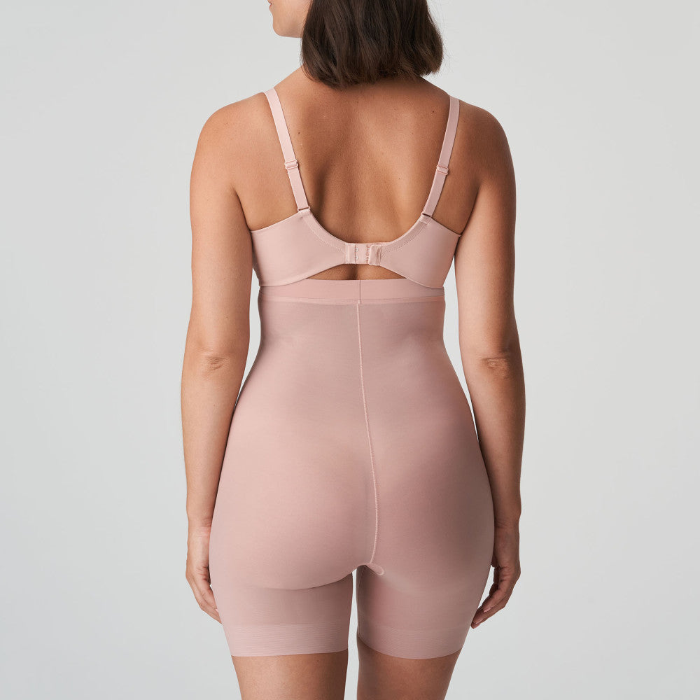 Primadonna Figuras Shapewear High Briefs with Legs Powder Rose