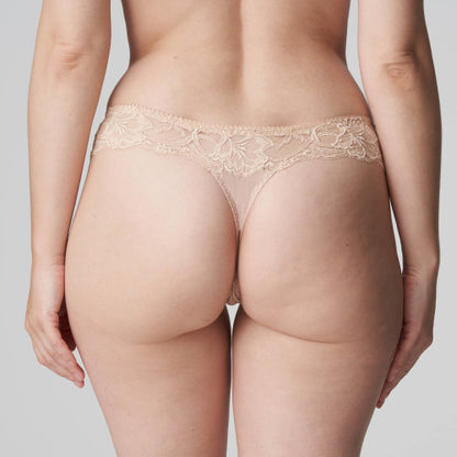 Primadonna Madison Thong in Caffe Latte