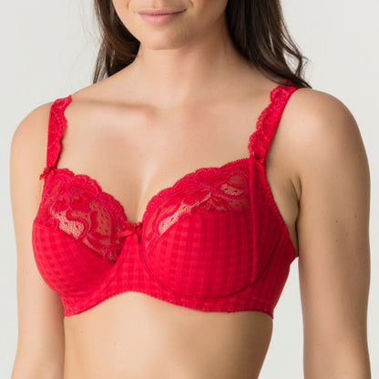 Primadonna Madison Full Cup Wire Bra in Scarlet