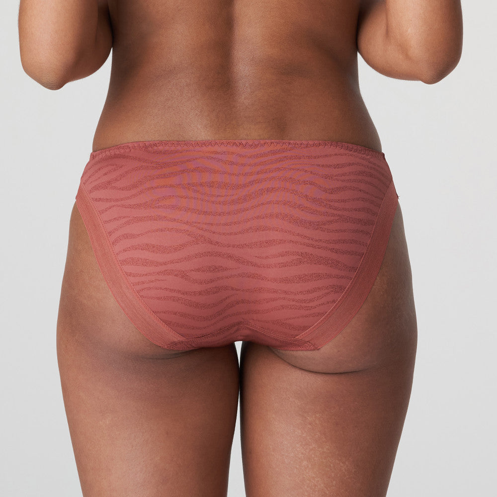 Primadonna Twist Rio Briefs in Pink Brandy