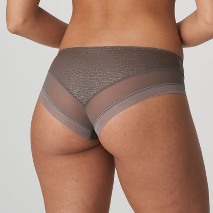 Primadonna Twist Hotpants in Kitten Grey