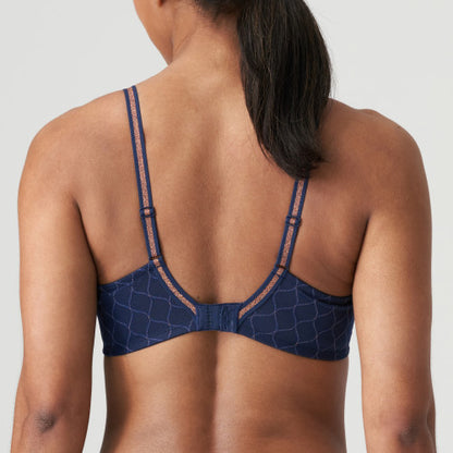Primadonna Twist Chryso Full Cup Wire Bra in Sapphire Blue