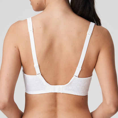 Primadonna Twist Epirus Triangle Bra in White