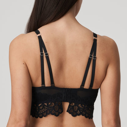 Primadonna Twist First Night Triangle Bra in Black