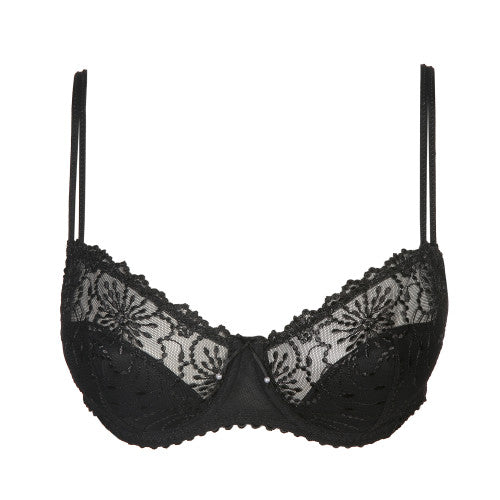Marie Jo Jane Half Padded Balcony Bra in Black