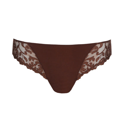 Marie Jo Serena Rio Briefs in Chestnut