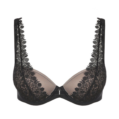 Marie Jo Danae Padded Bra Deep Plunge in Black